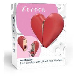 Xocoon Stimulateur de clitoris HeartBreaker Rouge